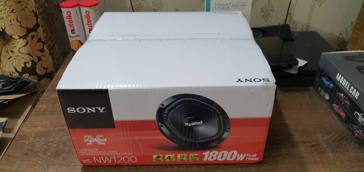 Sub woofer Sony Xplod XS NW 1200 Made in vietnam 0