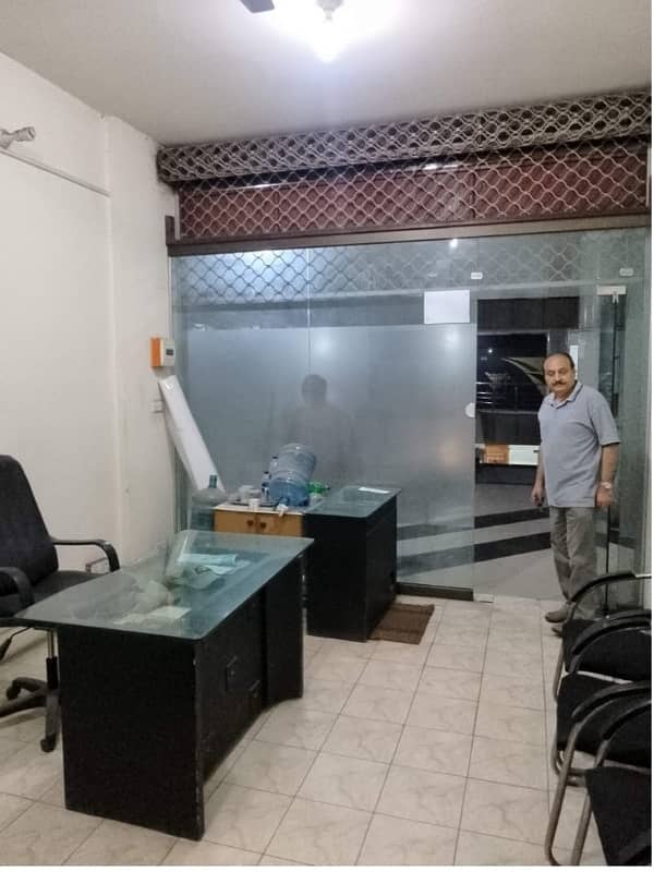 Fully Furnished Area 350 Square Feet Office Available For Rent Real Pictures in Main Boulevard Road Gulberg 3 Lahore 1