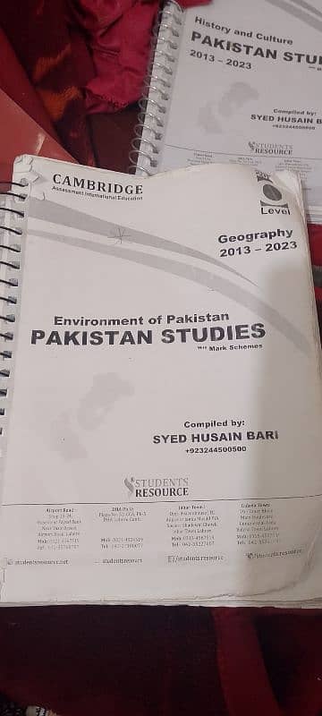 O levels past paper of pak studies from 2013-2023 1