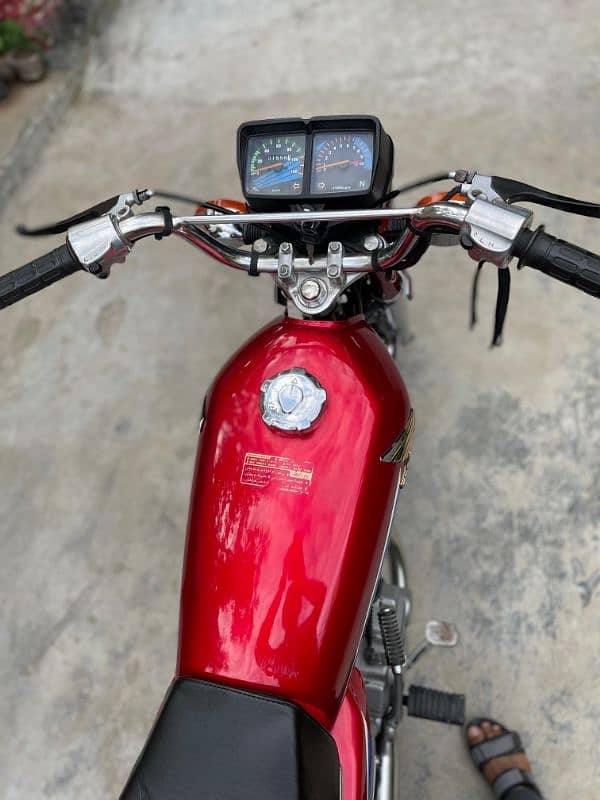 Honda cg 125 luch janwan condition for sale 4