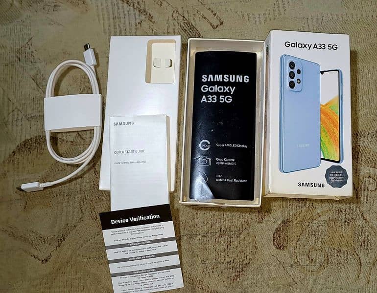 Samsung Galaxy A33 5G 8/128 LuSh Condition 03107475325 6