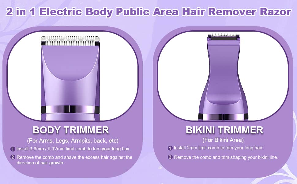 Bikini Trimmer |Lady Shaver | Lady Electric Shaver | Ladies Razor | 1