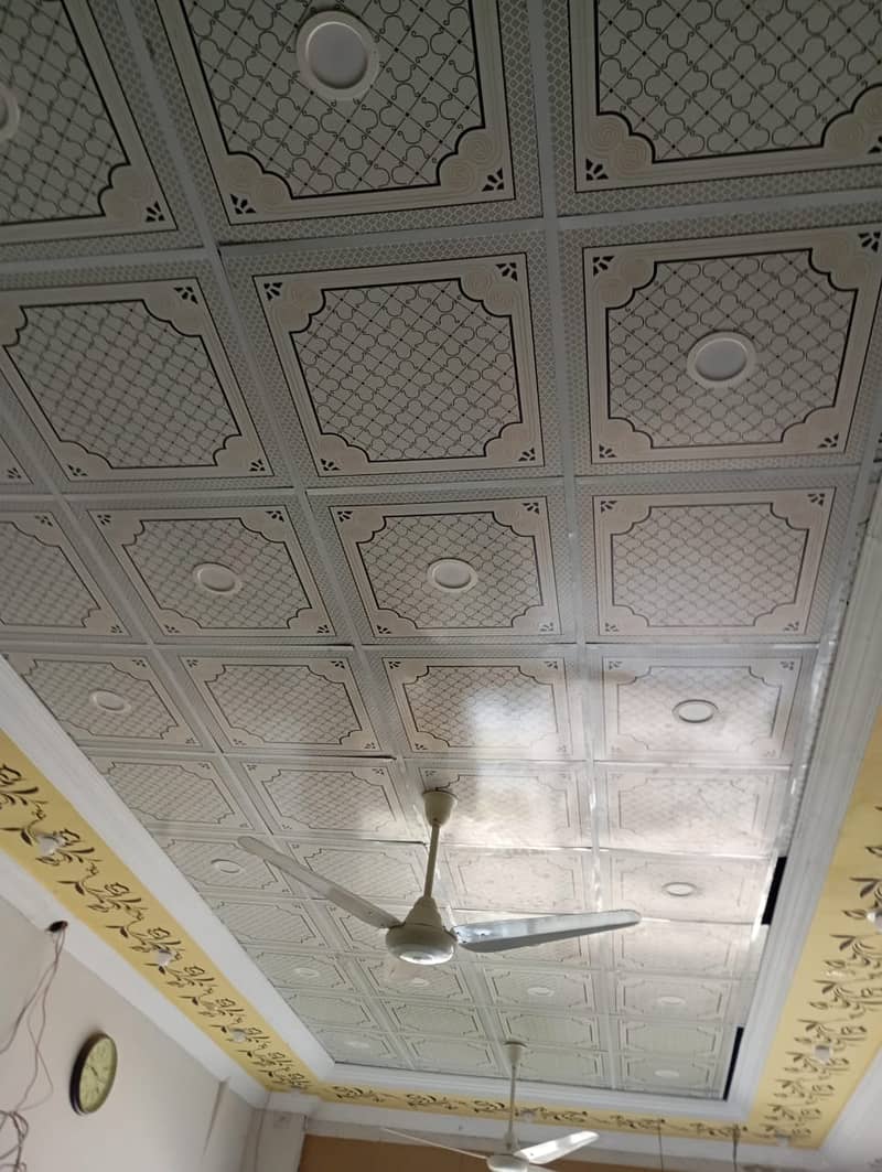 "50x20 Feet Ceiling Plates for Sale - Only 6 Months Used, only ceiling 1