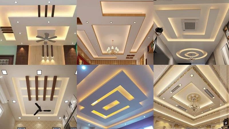 False Ceiling / Plastic Paris Ceiling /pop Ceiling / All Ceiling work 1