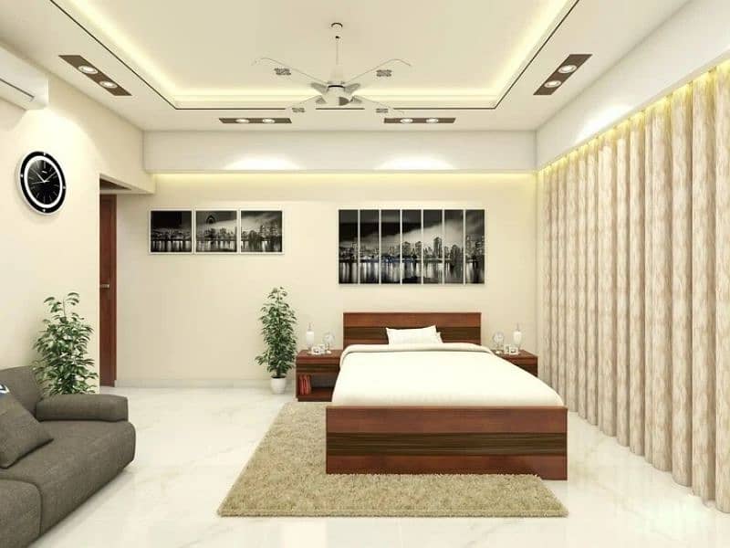 False Ceiling / Plastic Paris Ceiling /pop Ceiling / All Ceiling work 8