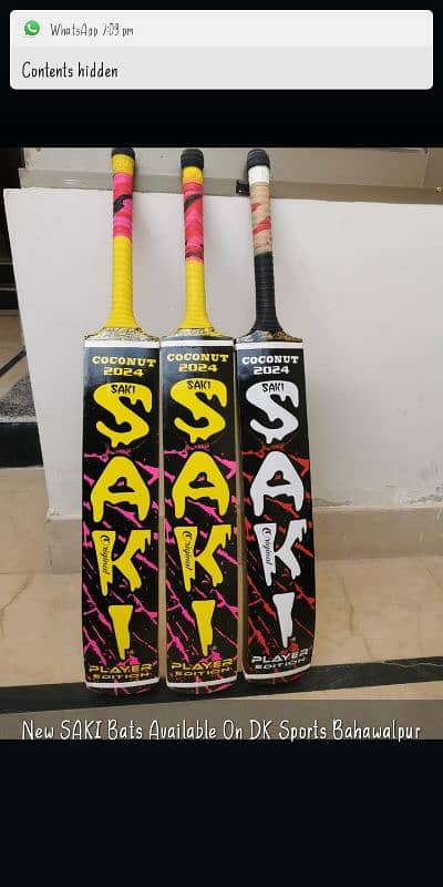 SAKI Brand New Bats Orignal 0