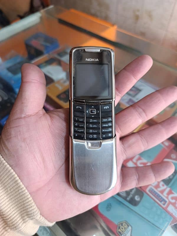 Nokia 8801 silver 0