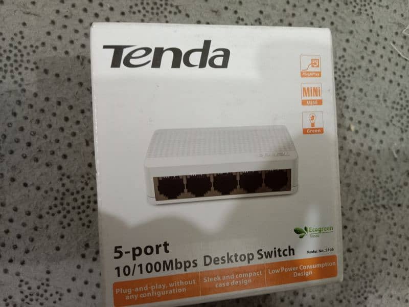 Networking switch 5+8 ports 1