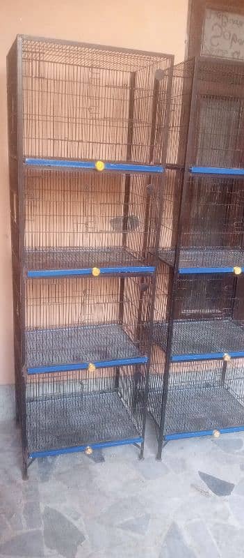 2 Spot welding 4 portion heavy iron cages 2