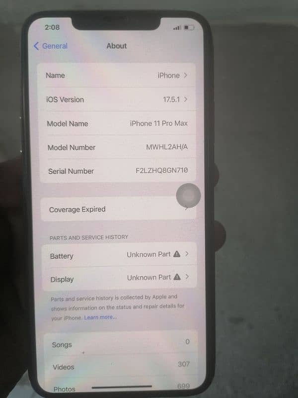 IPhone 11 Pro mex pta approved 256gb with box 6