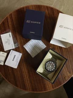 original casio edifice with full packing