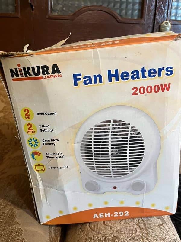 Nikura Fan Heater 0