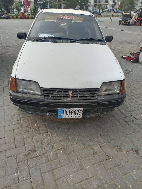 Daewoo Racer 1993 white colour for sale 5