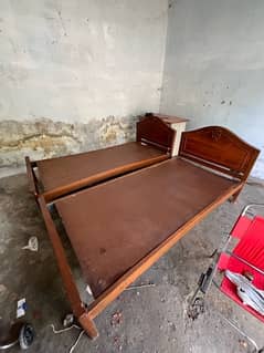 Single bed in good condition 03115391419