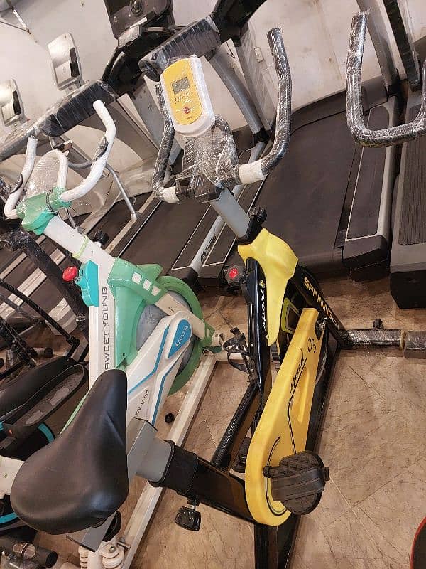 Exercise bike / Upright cycle / Spinning bike / Recumbent bike 10