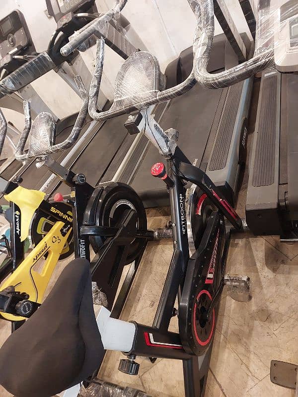 Exercise bike / Upright cycle / Spinning bike / Recumbent bike 12