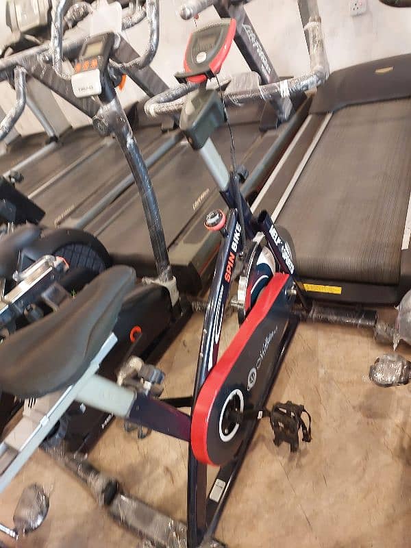 Exercise bike / Upright cycle / Spinning bike / Recumbent bike 15