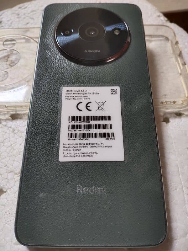 Redmi A3 new mobile 4+64GB box open 0