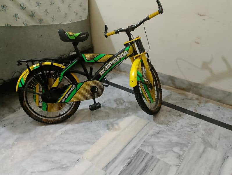 BMX bicycle one time used 3