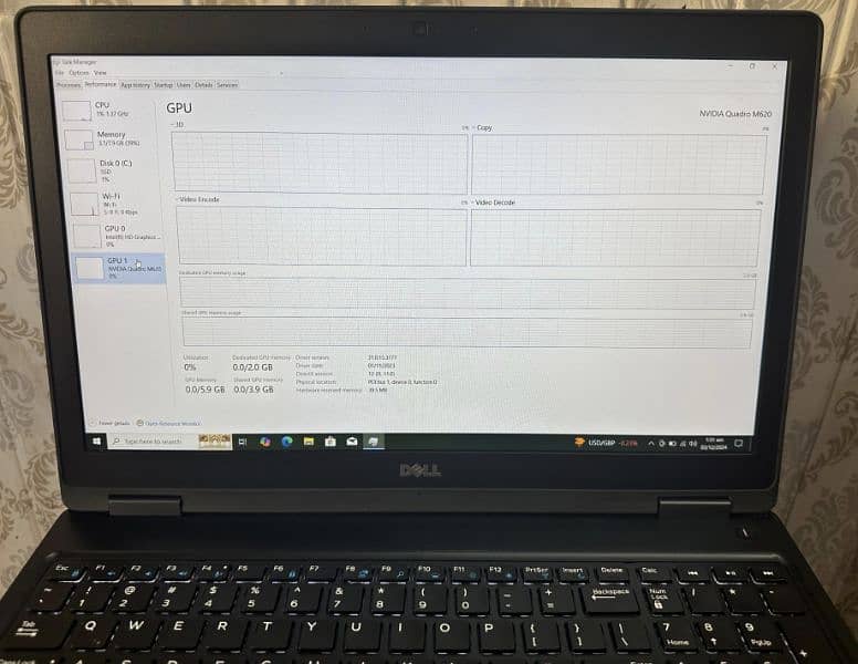 Dell Precision i7 6th HQ,Graphic Card 5