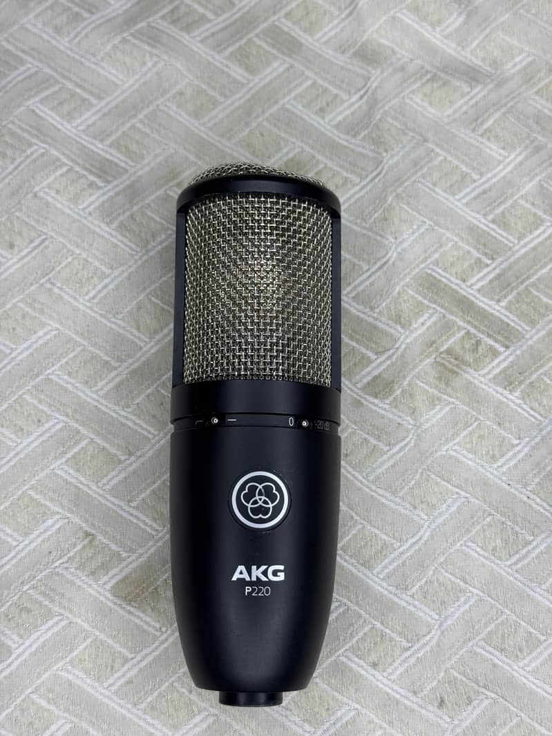 AKG Mic P220 Studio condenser microphone,  Studio Vocal mic , akg mic 0