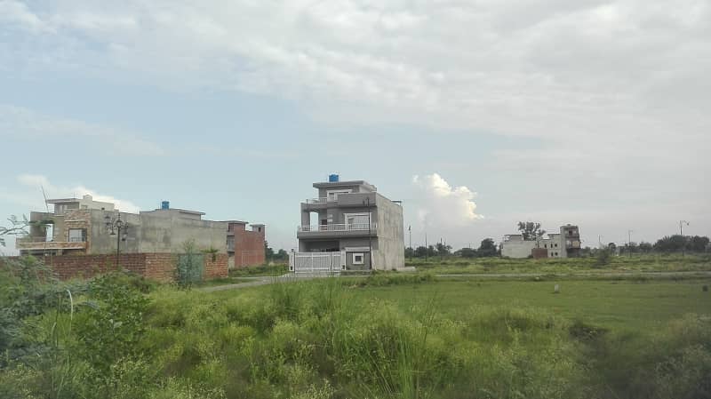 Facing Park 5 Marla Plot For Sale In Eden Gardens Lahore 22