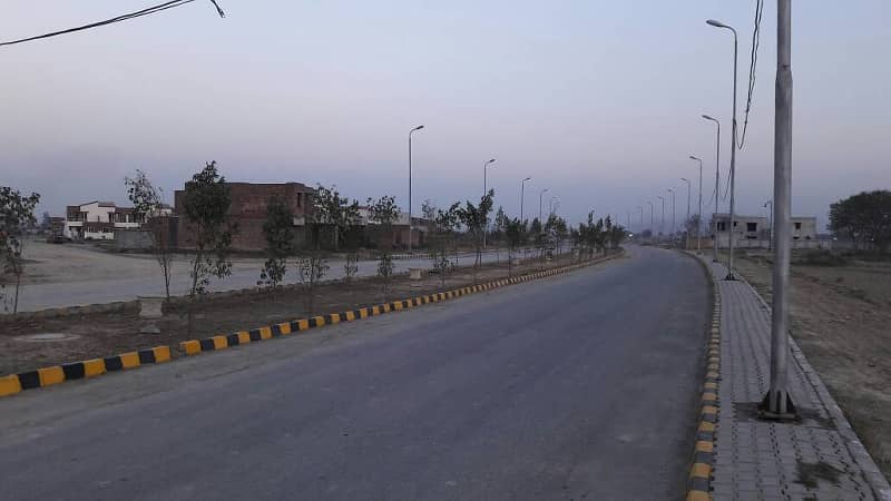 Facing Park 5 Marla Plot For Sale In Eden Gardens Lahore 41