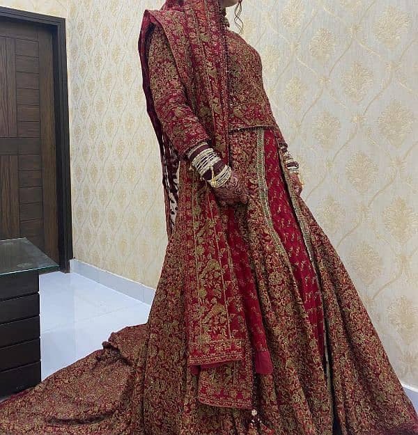 bridal wear lehanga 0