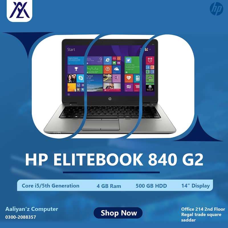 HP LAPTOP 840 G2 0