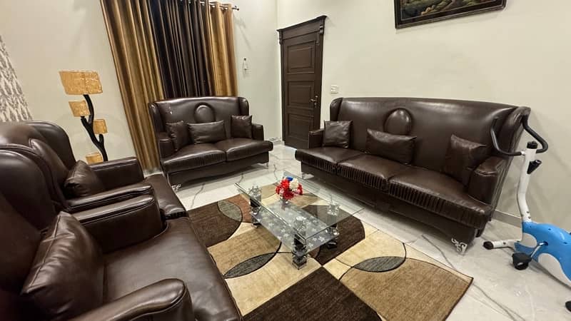 Leather Sofa Set for sale 3-2-1-1 0