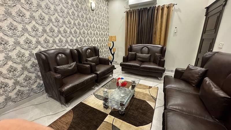 Leather Sofa Set for sale 3-2-1-1 1