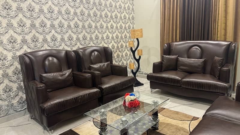 Leather Sofa Set for sale 3-2-1-1 2