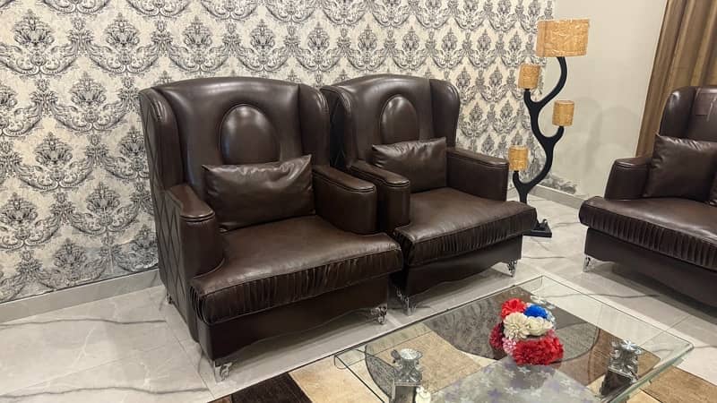 Leather Sofa Set for sale 3-2-1-1 4