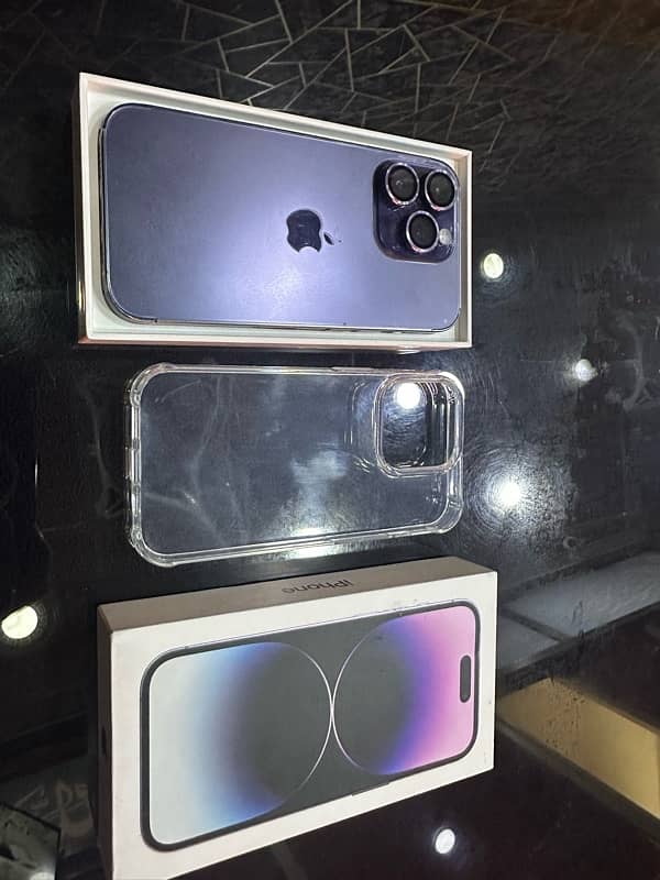 iPhone 14 Pro 256 GB HK Dual Sim PTA Approved Deep purple 0