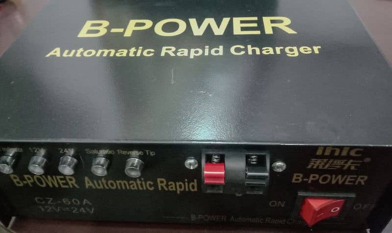 B-Power Rapid Charger 60A – Ultimate 12V & 24V Charging Solution 1