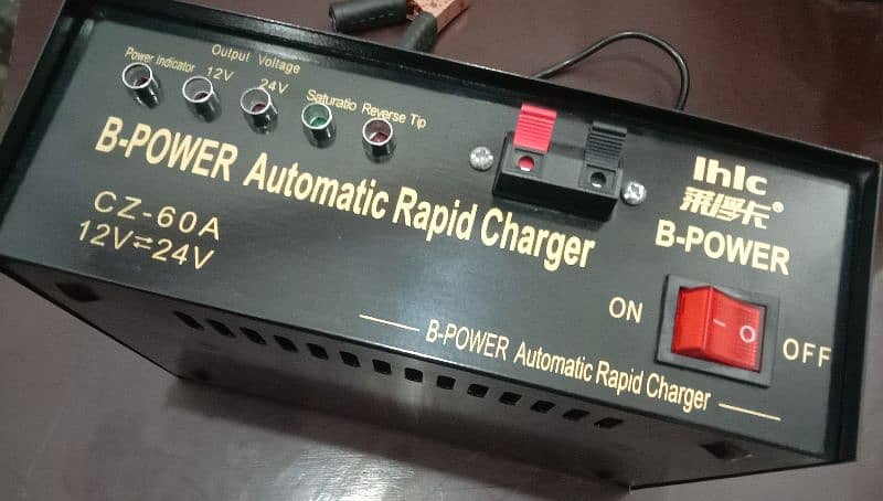 B-Power Rapid Charger 60A – Ultimate 12V & 24V Charging Solution 2