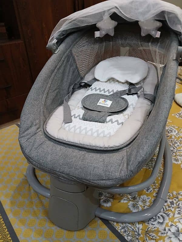 MASTELA 4 IN 1 DELUXE MULTI-FUNCTIONAL BASSINET E SWING/ELECTRIC SWING 1