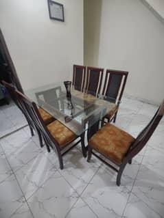 6 Seater dining table