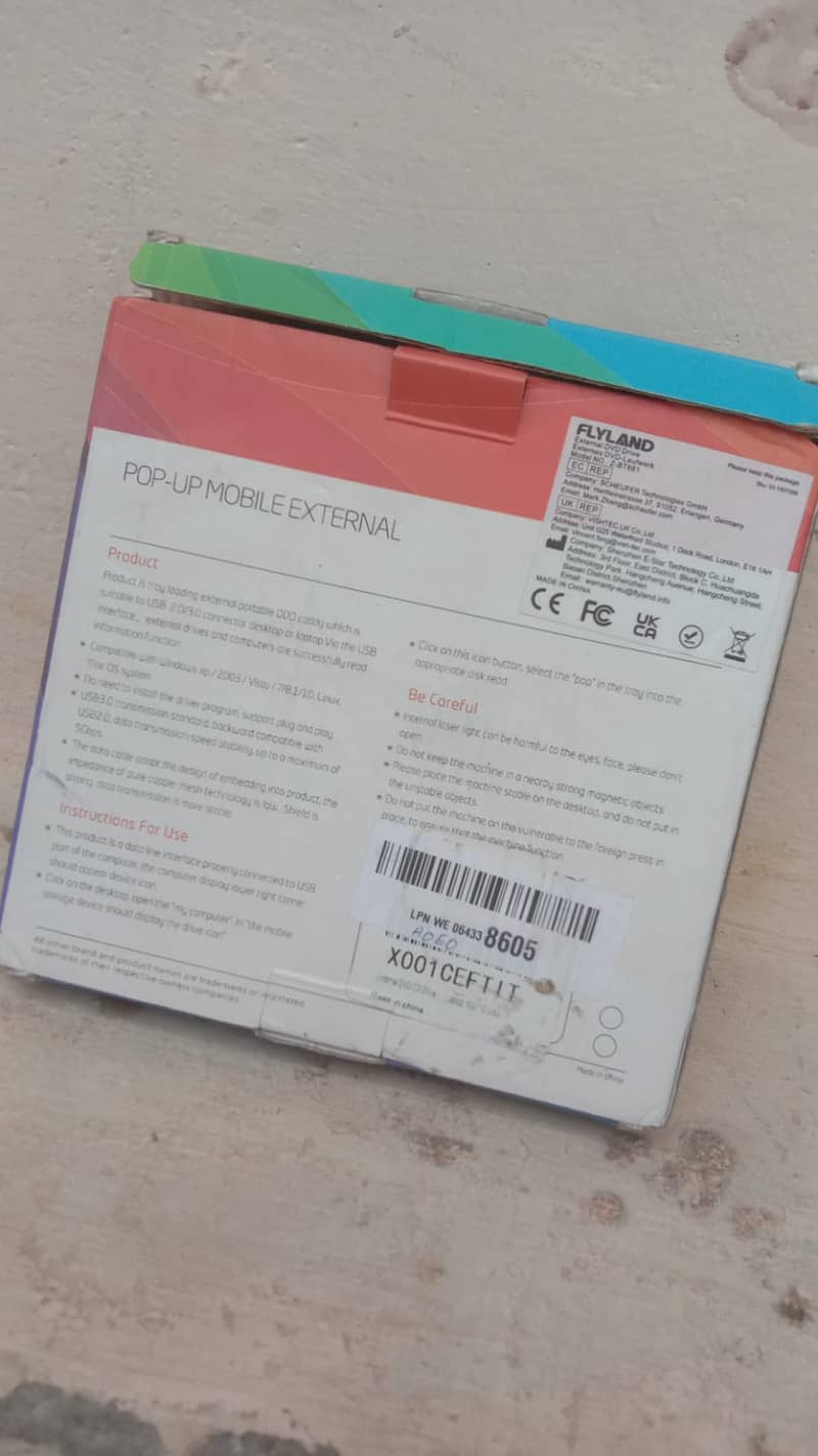 External CD ROM for Laptop and Computer 3