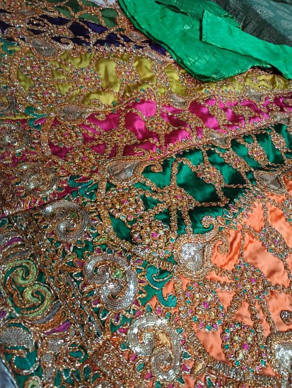 Bridal Mehndi Lehnga Choli 2