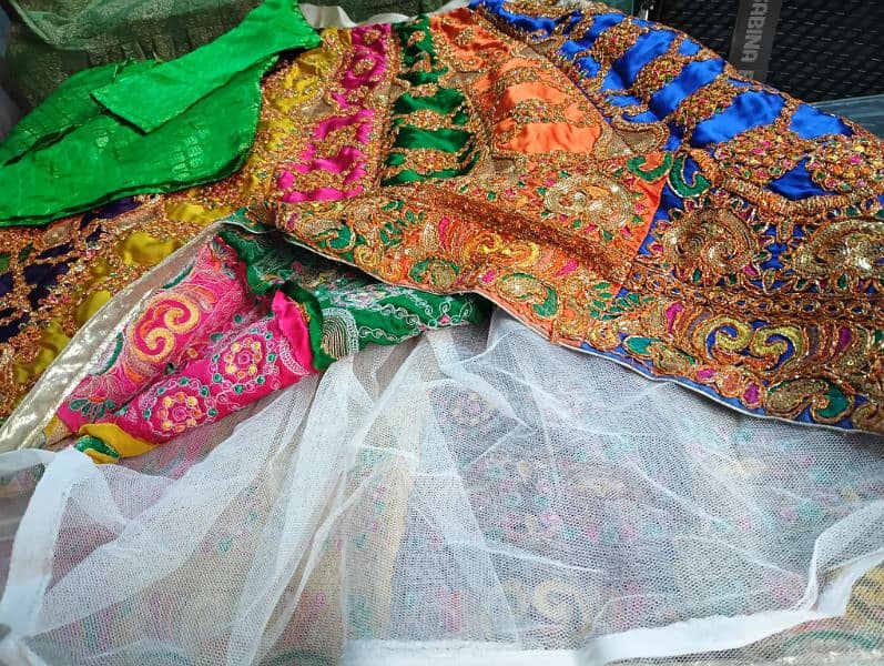 Bridal Mehndi Lehnga Choli 3