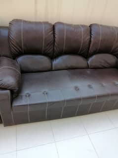 leather sofa set