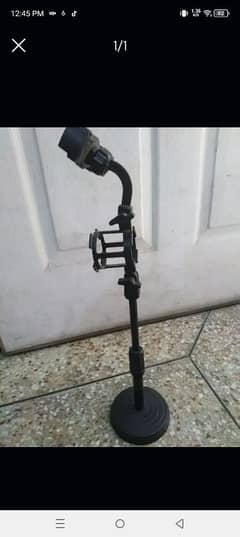 audionic mic & mobile  stand