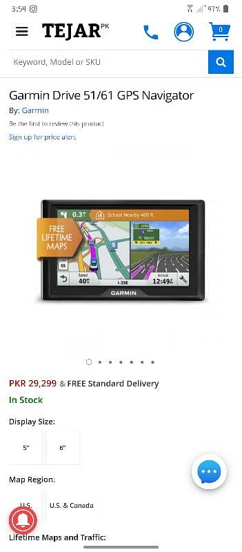 Garmin Drive 51 Car Navigation Map 19