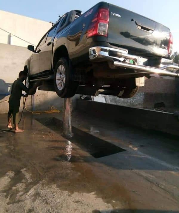 Service station Car wash lift, Bike lift, Building lift, cargo lift 2