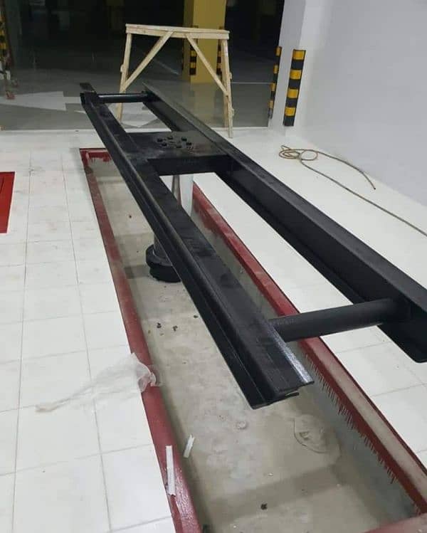 Service station Car wash lift, Bike lift, Building lift, cargo lift 3