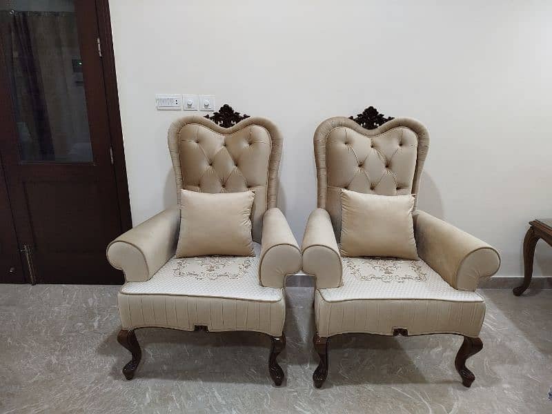 Brand New Luxury Sofa Set along with 3 tables/Sofa chairs/3 tables 1