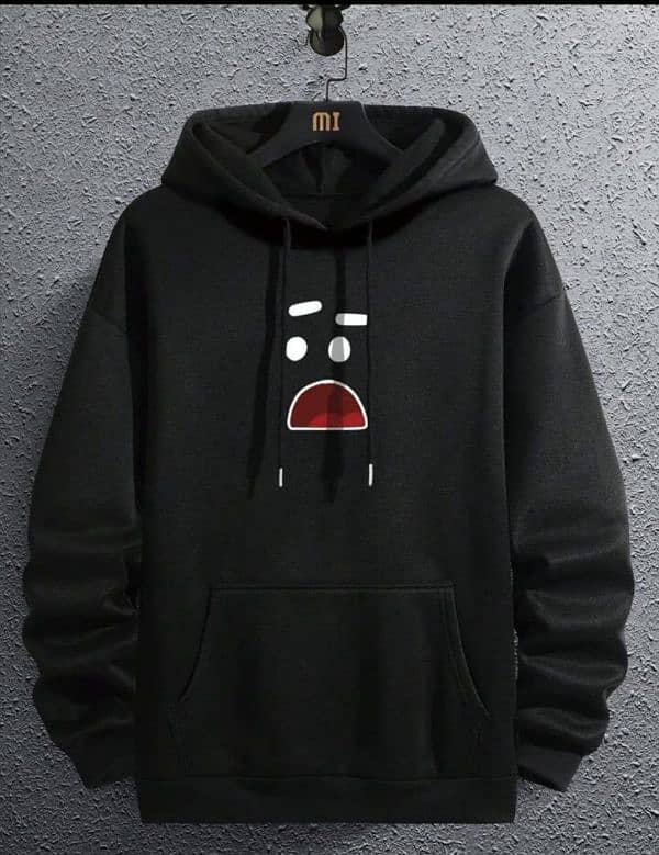 1 Pc Men's Fleece Hoodie 0