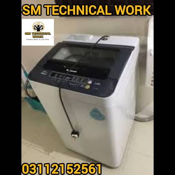 Waching machine fully Automatic Repair All karachi 3