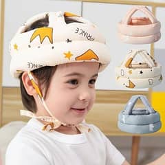 baby printed head protector helmet